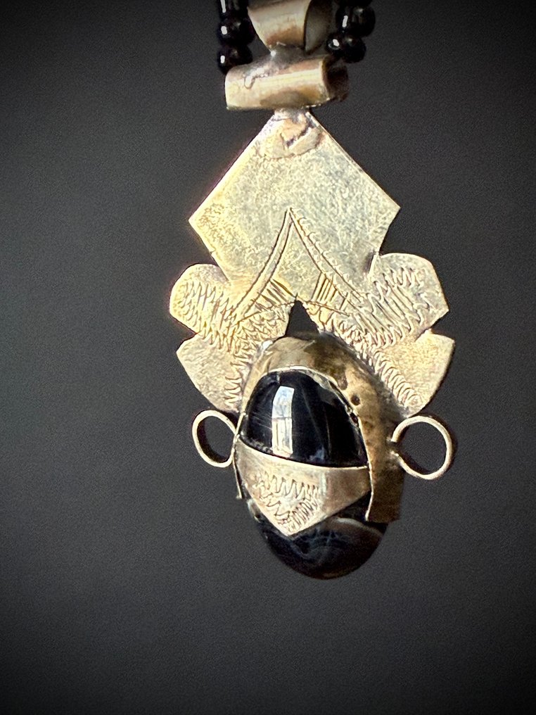 吊墜頸鏈 - Tuareg - 尼日爾 - Tuareg 项链带吊坠  (沒有保留價) #2.1