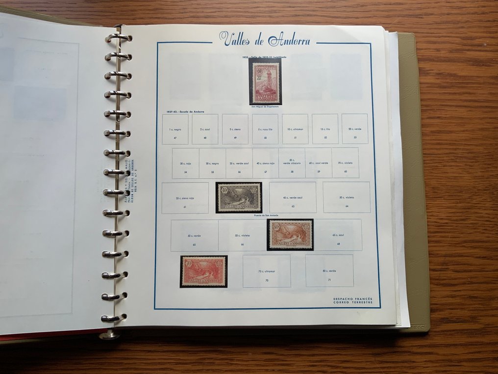 Andorre 1931/2006 - Collection Andorre française #3.2
