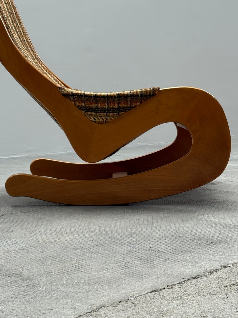 Casala - Κουνιστή καρέκλα - Οξιά, Μαλλί - καρέκλα κούνια #4.3