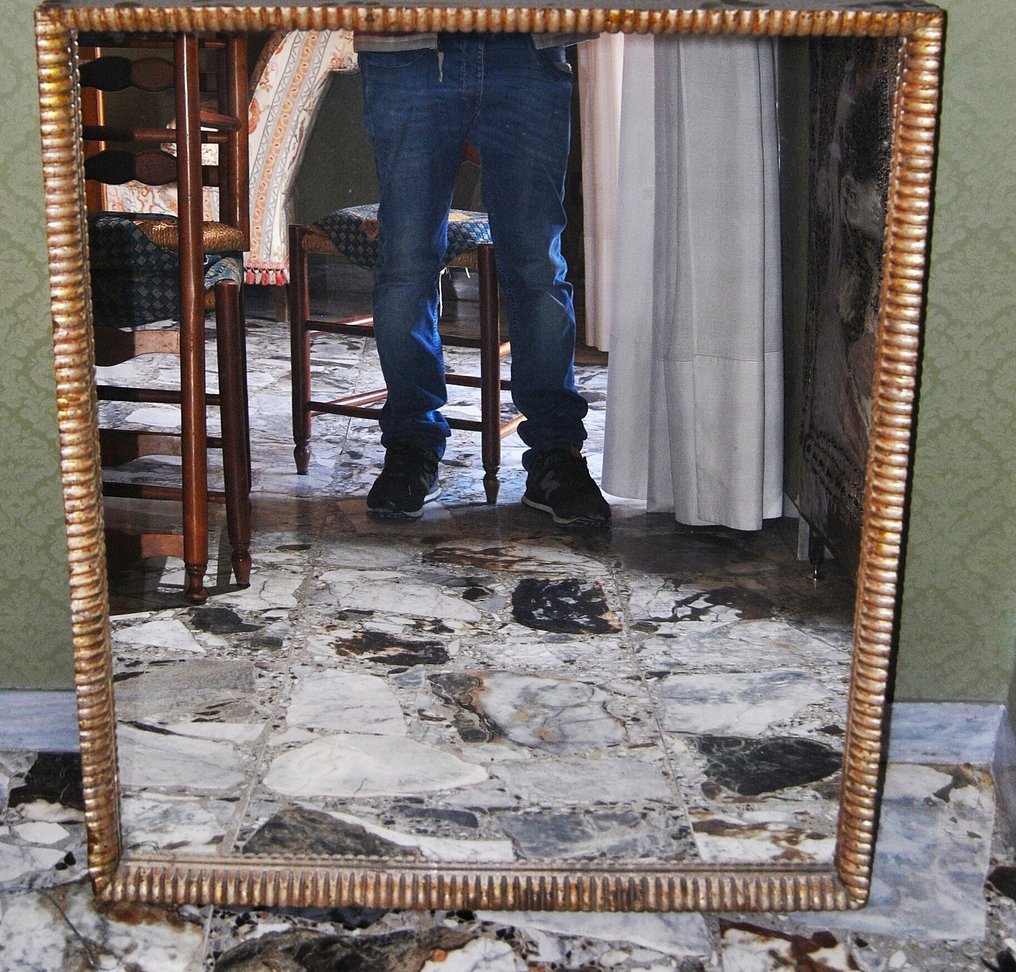Mirror - Oak - Golden and silver frame #2.1