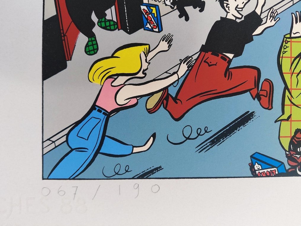 Chaland, Yves - 1 Silkscreen - Ghost, contre le spectre de la saleté - 1983 #2.1