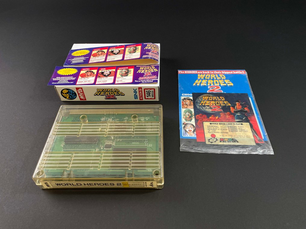 SNK - Neo Geo - MVS World Heroes 2 EUR Trés Bon état - Videojuego #2.1