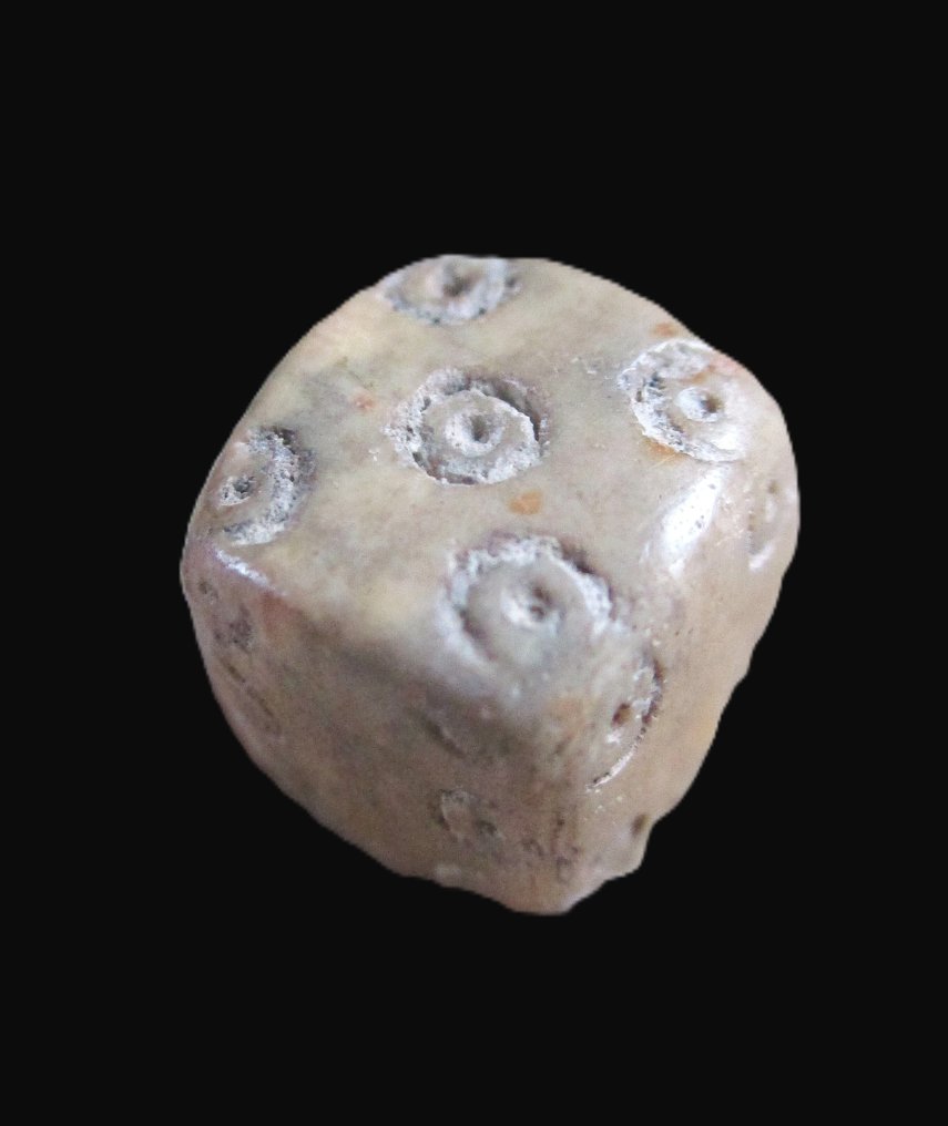 Αρχαία Ρωμαϊκή Οστό Dice - 9 mm  (χωρίς τιμή ασφαλείας) #1.0