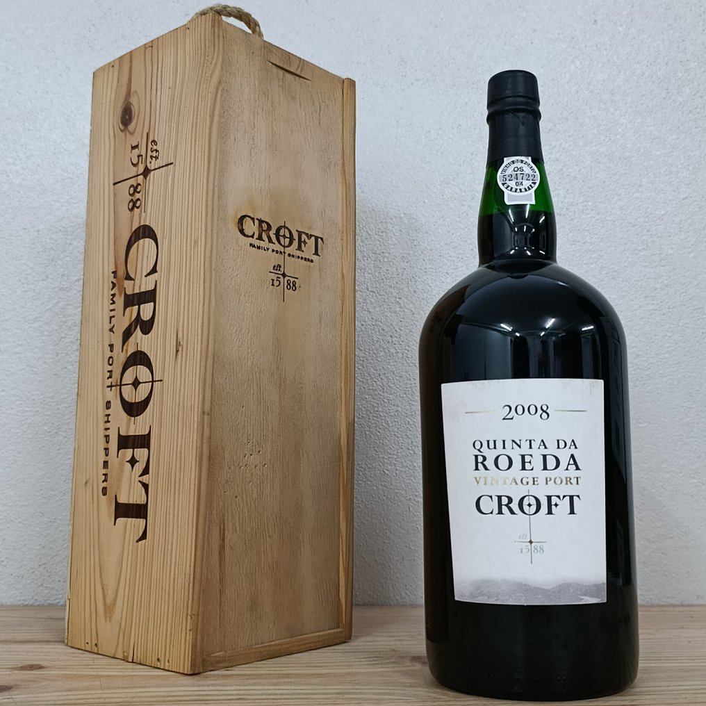 2008 Croft, Quinta da Roêda - Vintage Port - Porto - 1 Magnum (1,5 L) #1.0