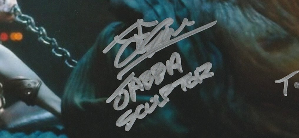 Star Wars Episode VI: Return of the Jedi - Jabba the Hutt - Signed by John Coppinger, Toby Philpott and Howie Hammermann #4.3