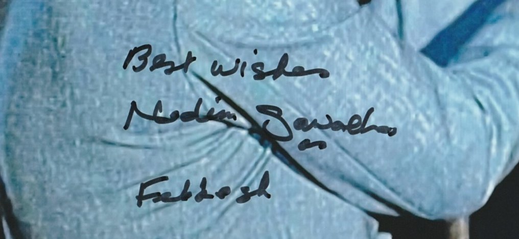 James Bond 007: The Spy Who Loved Me - Signed by Nadim Sawalha (Fekkesh) #4.3