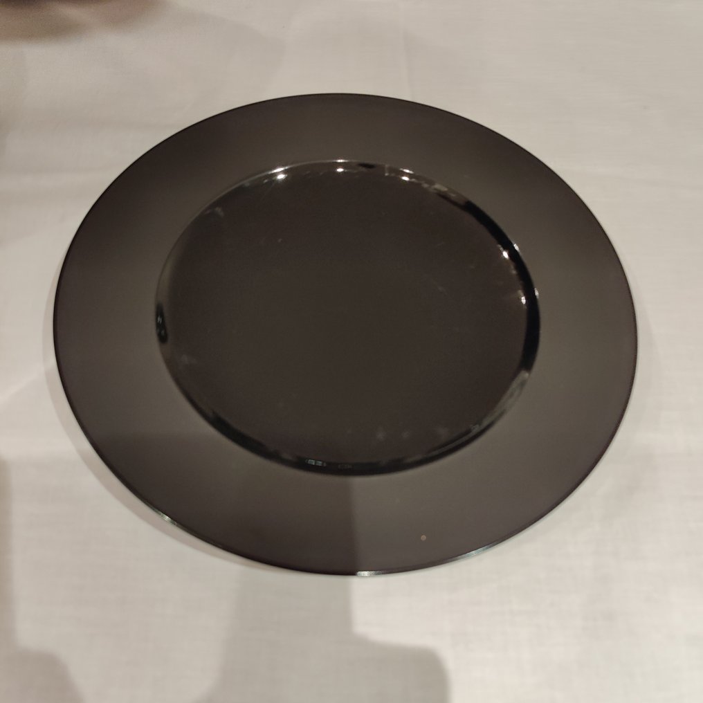 Rosenthal - Tapio Wirkkala - Platzteller (12) - Porcellana Noire - Modello "Variation" #4.3