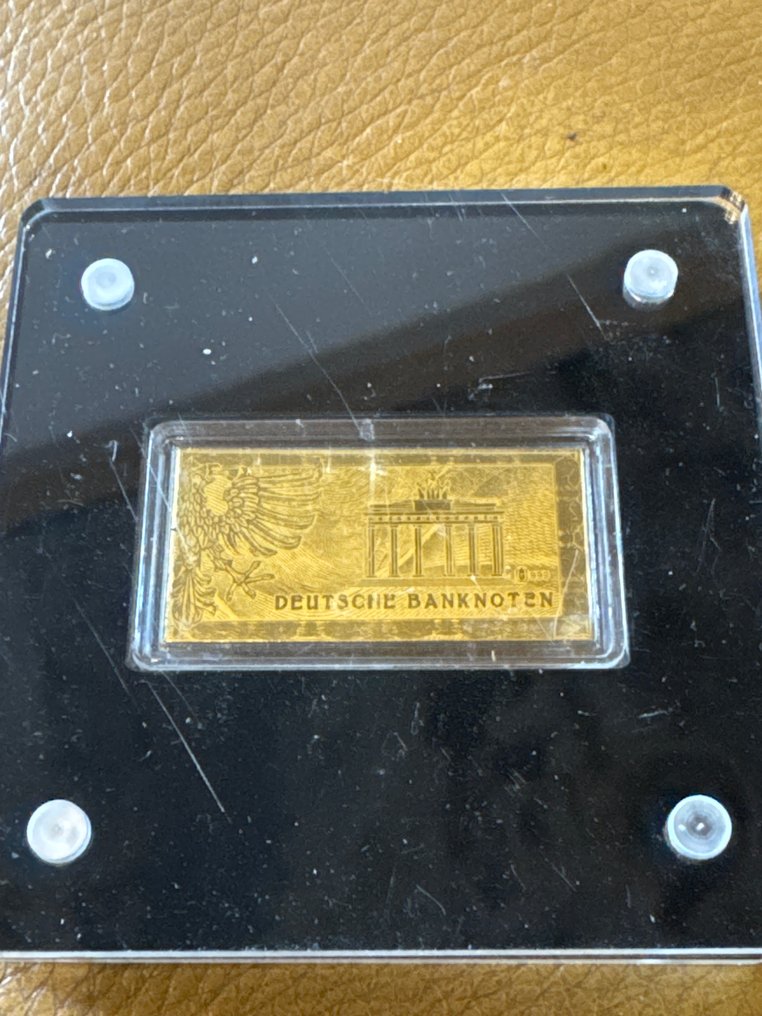 Γερμανία. Gold medal 500 Mark Banknote' - 1/200 oz (.999)  mit CoA  (χωρίς τιμή ασφαλείας) #2.1