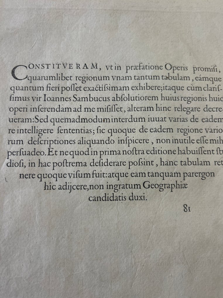 欧洲 - 斯拉沃尼亚 / 克罗地亚 / 卡尔尼奥拉 / 伊斯特里亚 / 波斯尼亚; Abraham Ortelius (1527–1598) - Schlavoniae, Croatiae, Carniae, Istriae, Bosniae, Finitimarumque Regionum Nova Descriptio - 1581-1600 #4.3