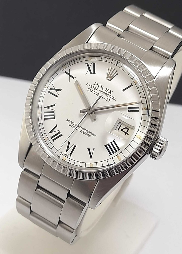 Rolex - Rolex - Datejust 36 'Buckley Dial' Fluted Bezel - 16030 - No reserve price - 16030 - Men - 1979 #2.1