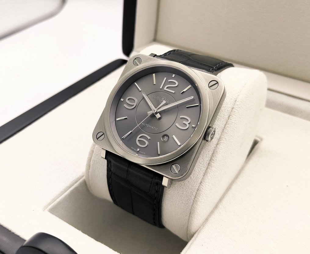 Bell & Ross - BR S Officer Automatic - Ingen reservasjonspris - BRS-92 - Herre - 2010-2020 #3.2