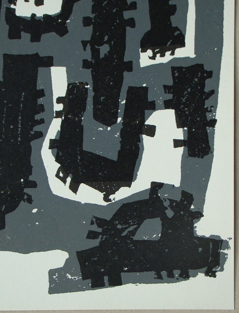 Raoul Ubac (1910-1985) - Gravure sur ardoise pour XXe Siècle #4.3