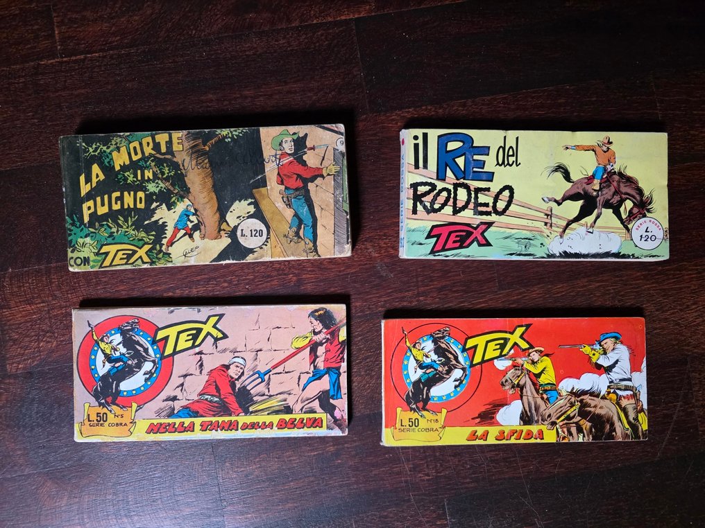Tex - Raccoltine serie rossa  n. 9 e 192 e strisce Cobra n. 5 e 15 - 4 Comic #1.0