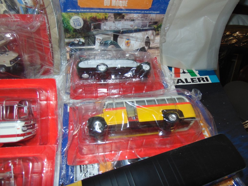 Hachette 1:43 - Modell busz  (7) - Autobus miniature  / autocars de collection / camping-car 1/43 #2.1