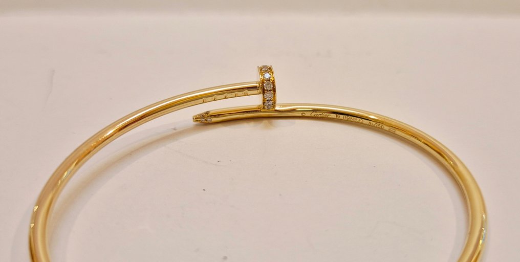 χωρίς τιμή ασφαλείας - Cartier - Βραχιόλι - Juste un clou - 18 καράτια Κίτρινο χρυσό - Χωρίς ελάχιστη τιμή. #3.2