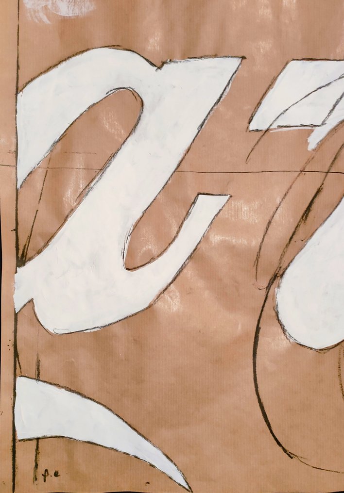 Mario Schifano (1934-1998) - Propaganda - particolare #1.0