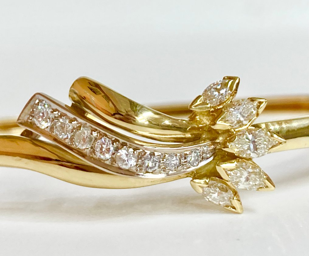 Pala Diamond - 手镯 - 18K包金 黄金 - 1.34ct. tw. 钻石 (天然) - 钻石 #3.2