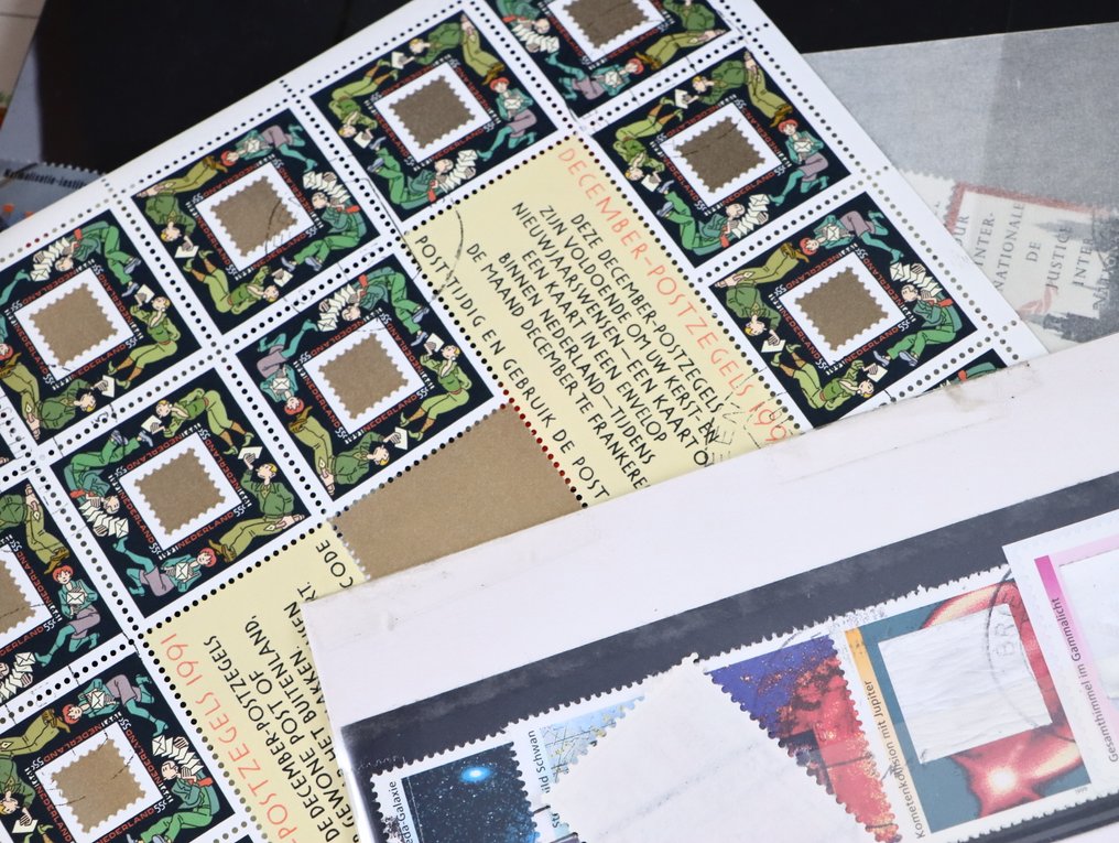 Verden  - Udstillingssamling af frimærker, bl.a. løse frimærker, fdc, småark osv. #2.1