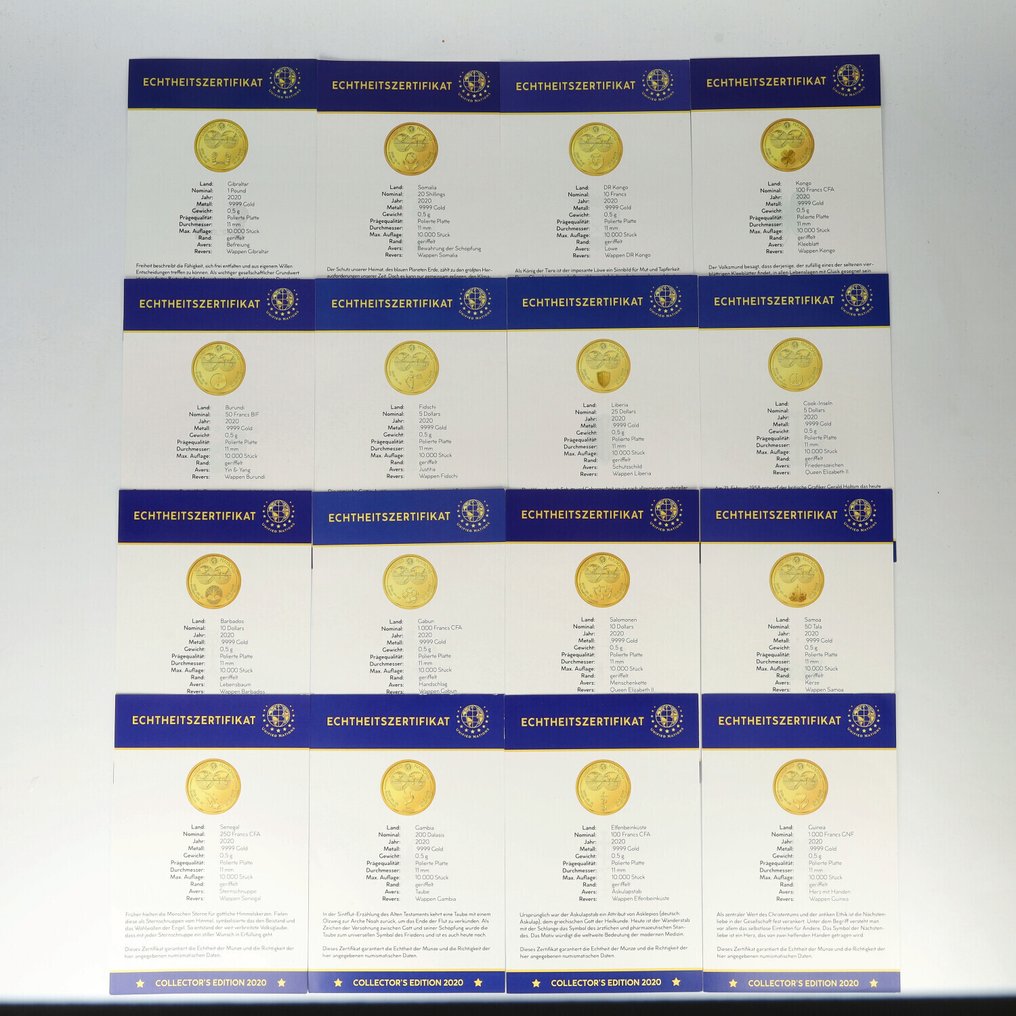 Welt. 2020 - "Unified Nations - Collector's Edition" #3.2