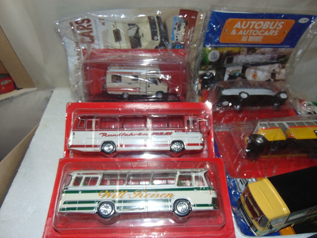Hachette 1:43 - Modell busz  (7) - Autobus miniature  / autocars de collection / camping-car 1/43 #1.0