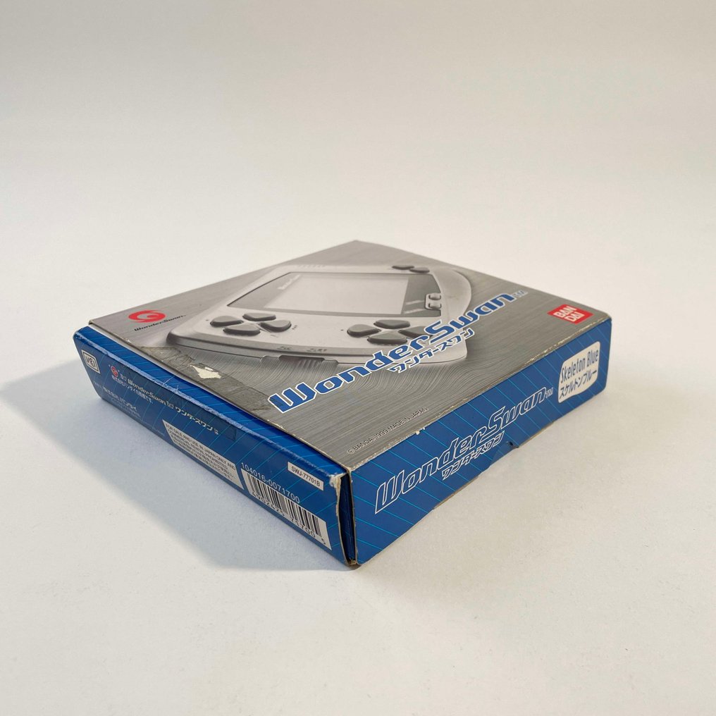 Bandai - WonderSwan - Skeleton Blue JAP - Φορητή κονσόλα παιχνιδιών - Στην αρχική του συσκευασία #2.1