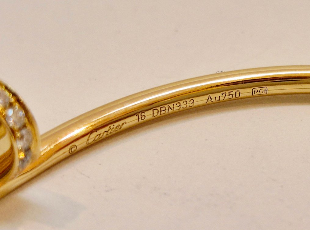 χωρίς τιμή ασφαλείας - Cartier - Βραχιόλι - Juste un clou - 18 καράτια Κίτρινο χρυσό - Χωρίς ελάχιστη τιμή. #1.0