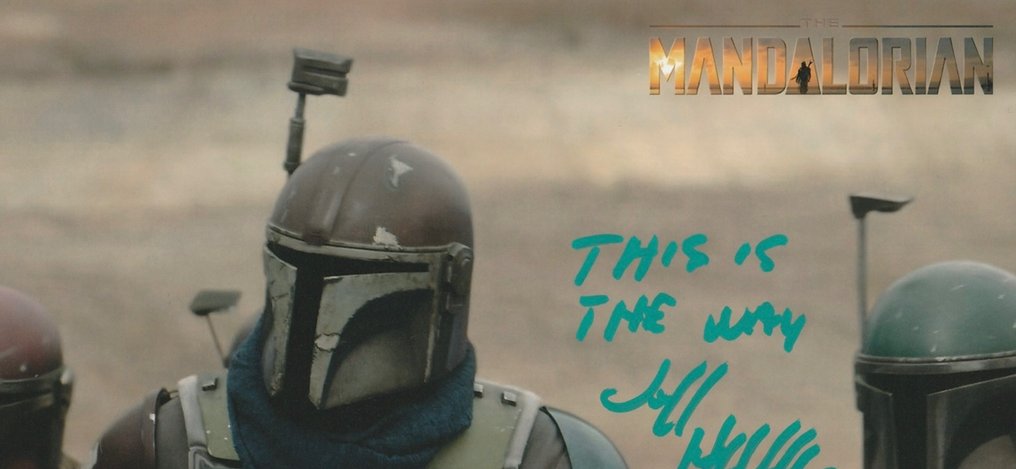 Star Wars: The Mandalorian - Signed by Jeff Hendrick (Core Mandalorian) #4.3