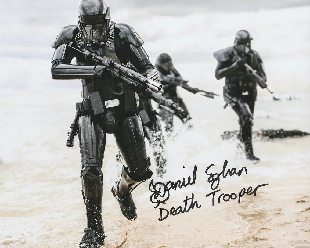 Star Wars: Rogue One - Signed by Daniel Eghan (Death Trooper) #3.2