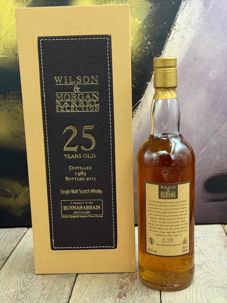 Bunnahabhain 1989 25 years old Barrel Selection - Wilson & Morgan - b. 2015 - 70cl #2.1