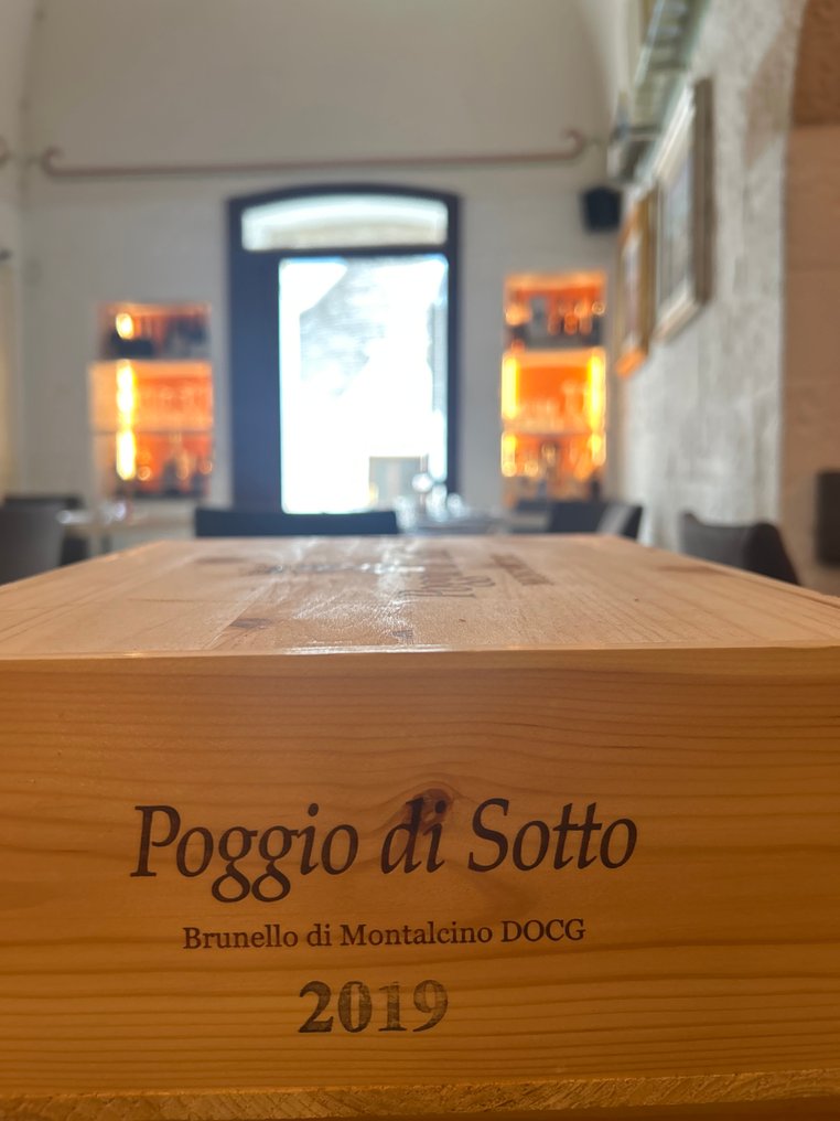 2019 Poggio di Sotto - Μπρουνέλο ντι Μονταλσίνο DOCG - 3 Bottles (0.75L) #1.0