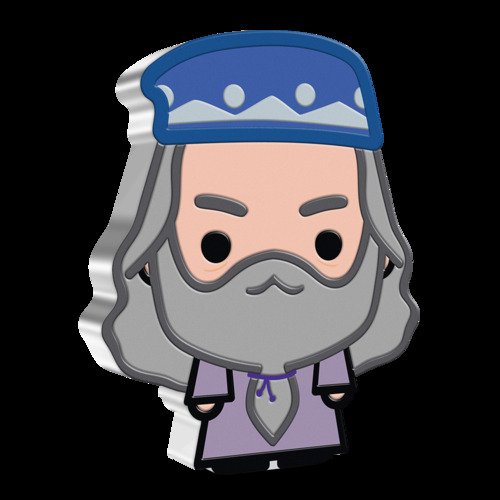 Niue. 2 Dollars 2020 Harry Potter Dumbledore Chibi Coin 1 Oz (.999) Proof #1.0