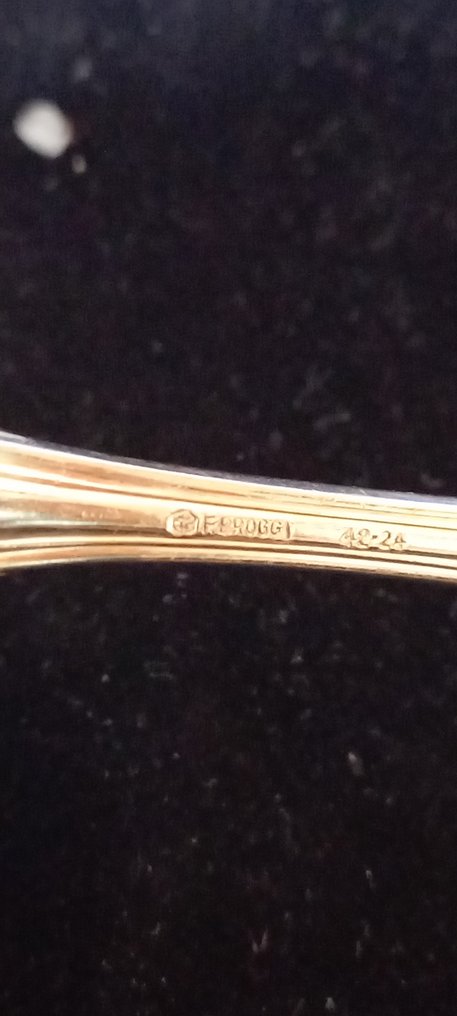 BROGGI - Cucchiaino da tè (12) - Placcato argento #1.0