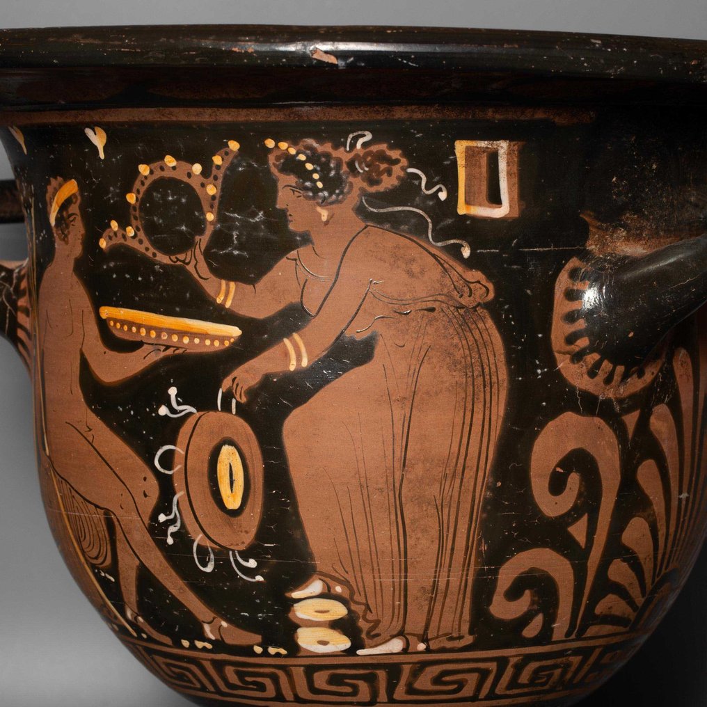 Αρχαία Ελληνική Κεραμικό Βell krater. 4ος αιώνας π.Χ. 27 εκ. ύψος. #3.2