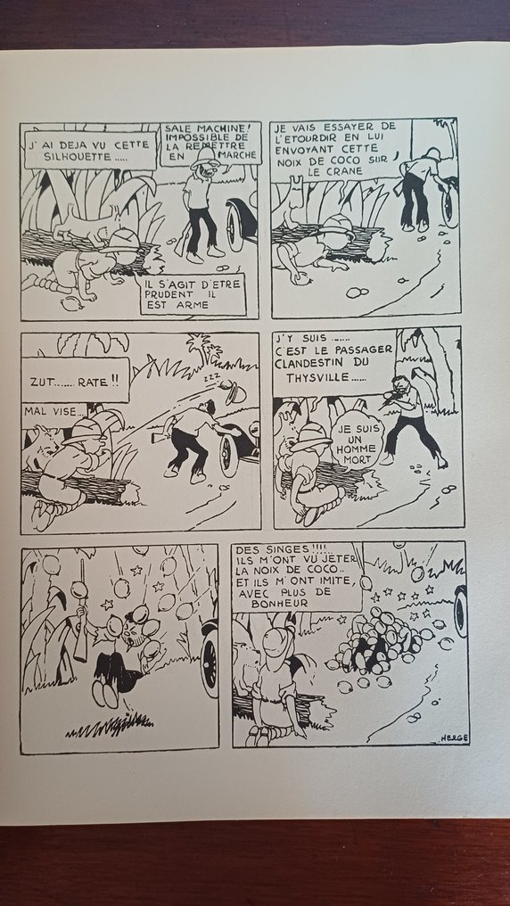 Tintin - Tintin Au Pays des Soviets + Au Congo - 2 Facsimile albums - Reprint - 1981/1982 #4.3