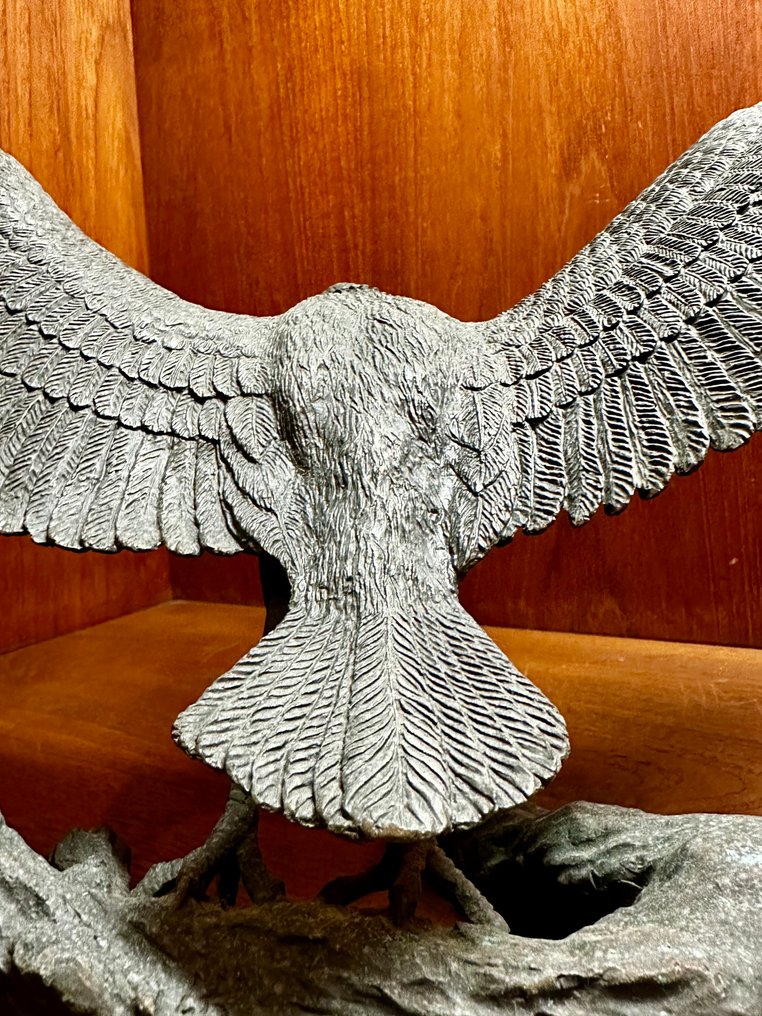 Flight to Destiny - 雕塑 黄铜色 - 日本  (没有保留价) #3.2