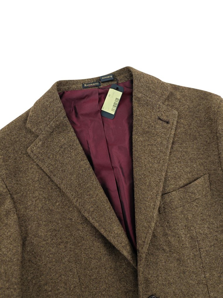 RUBINACCI NAPOLI RRP 2200€ Green Jacket Sport Coat Heavy Cashmere - 52 IT - Blazer - New with tags #3.2