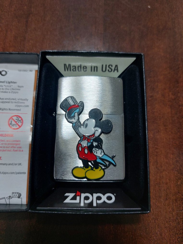 No reserve price - Pocket lighter - Steel #1.0