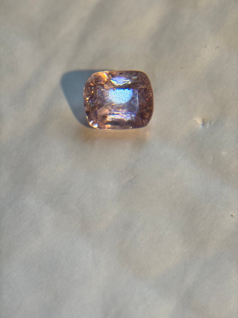 1 pcs 粉色 电气石 - 3.66 ct - 美国宝石研究院(GIA) - 令人惊叹地 #1.0