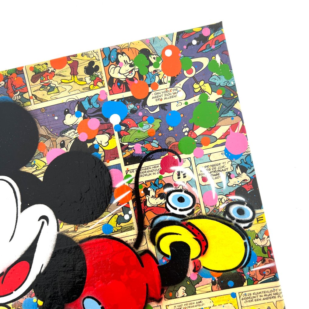 Koen Betjes (1992) - Mickey Mouse x POP (canvas) #3.2