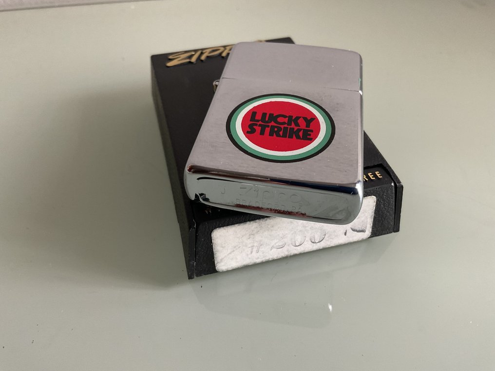 Zippo - Encendedor zippo Lucky Strike 1989 - Αναπτήρας τσέπης - chrome #3.2