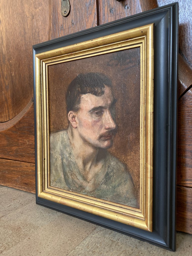 德国学校 (XIX) - Male Portrait #2.1