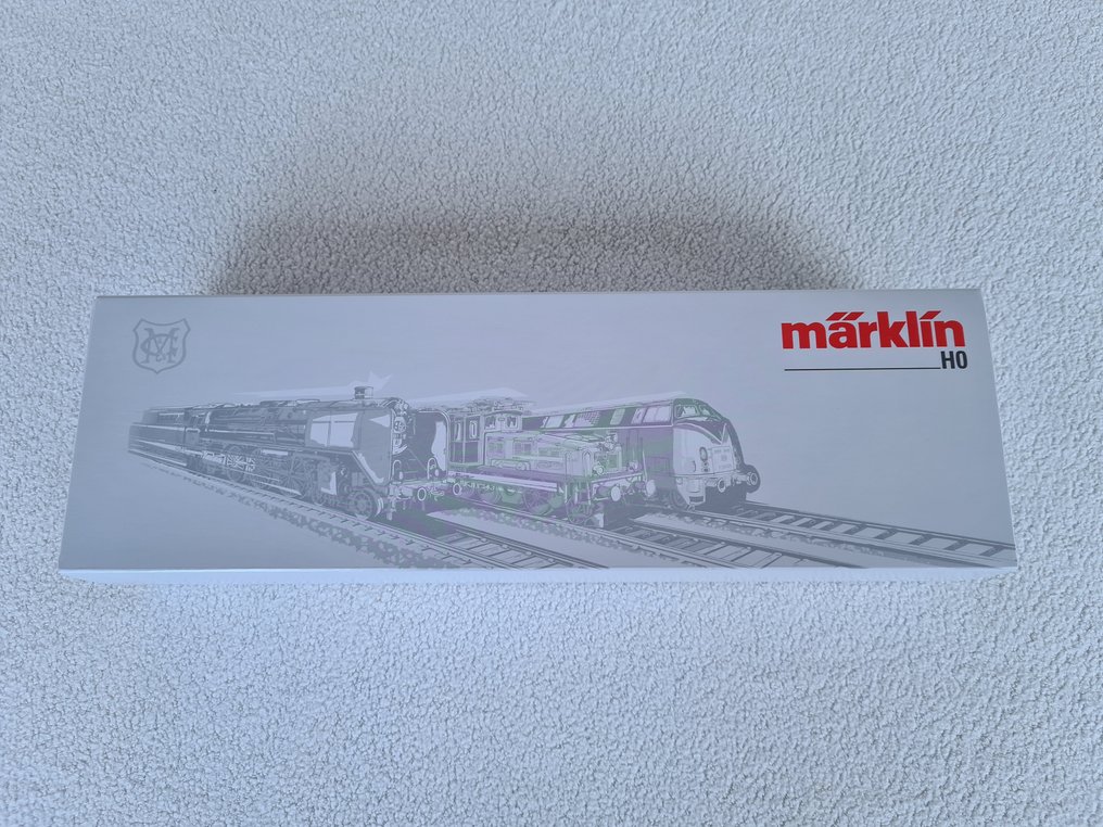 Märklin H0 - 39532 - 連煤水車的蒸汽火車 (1) - 蒸汽机车 52 1400,第二阶段,MFX+,DCC,声音,高度详细的模型 - DRG #4.3