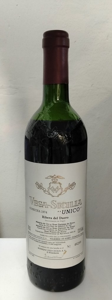 1974 Vega Sicilia, Unico - Ρίμπερα ντελ Ντουέρο Gran Reserva - 1 Φιάλη (0,75L) #1.0