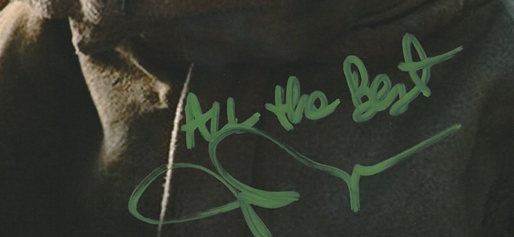 Star Wars: The Mandalorian - Signed by John Rosengrant (Grogu) #3.2