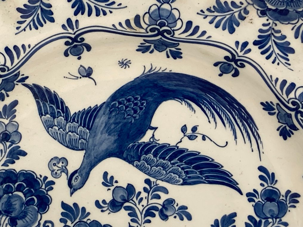 Ram, Plateelbakkerij - Wandteller - Töpferware - Großer Wandteller 44 cm #2.1