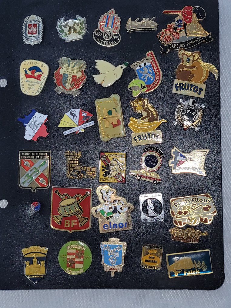 主題系列 - 115个PIN’S套装——城市/旅游、广告、工会与企业、音乐/文化。 #1.0