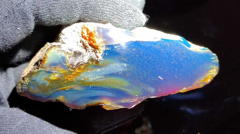 Μπλε Κεχριμπάρι - Υψηλής ποιότητας AAA 420 καράτια.- 84 g #3.2