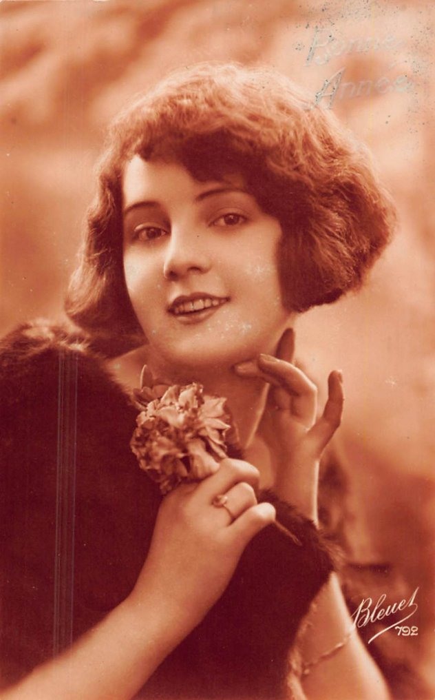 幻想, 圣诞节与新年——许多女士的幻想 - 明信片 (119) - 1910-1960 #3.2