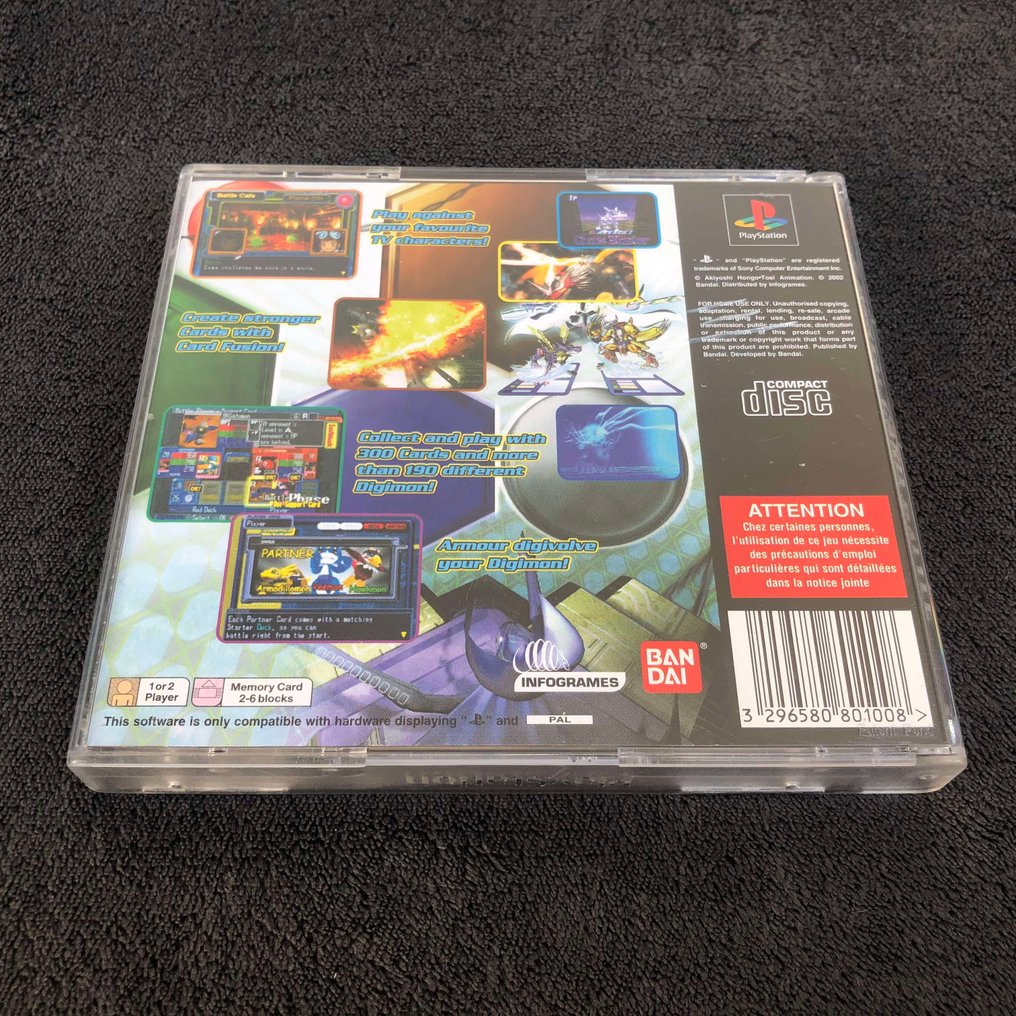 Sony - Playstation 1 (PS1) - Digimon - Digital Card Battle FRA - Video game - In original box #3.2
