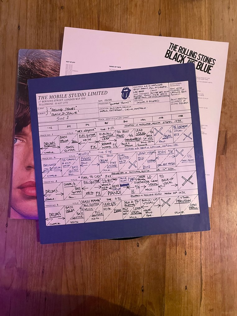Rolling Stones - Black and Blue; Aftermath - Différents titres - Albums LP (plusieurs articles) - 1974 #4.3